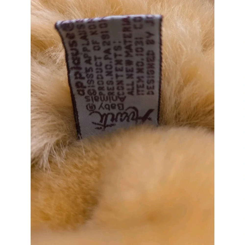 Vintage Avanti Plush Cocker Spaniel Puppy Dog Orange Ball Golden Pup Rare
